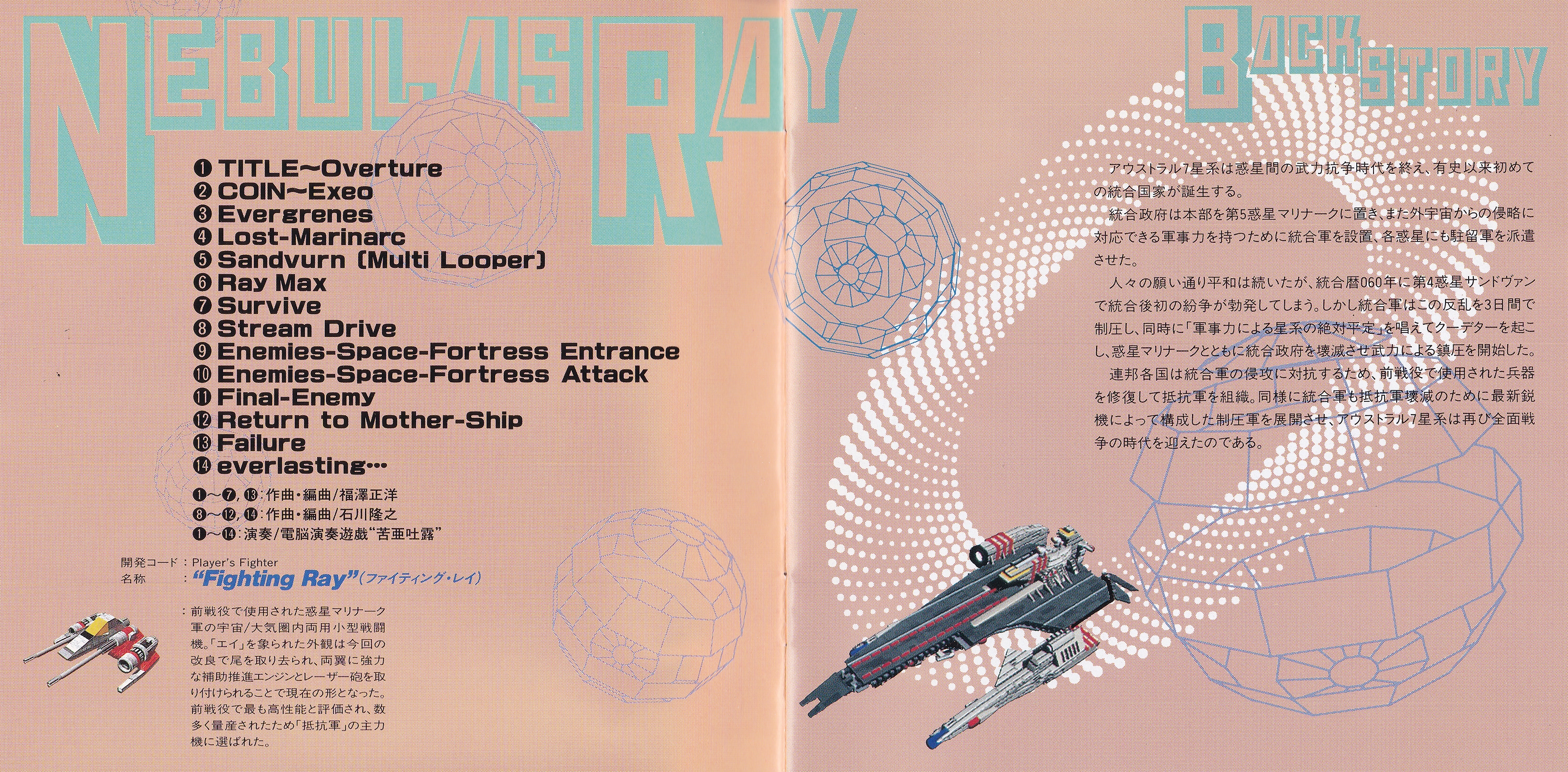 Namco Game Sound Express VOL.13 NebulasRay (1994) MP3